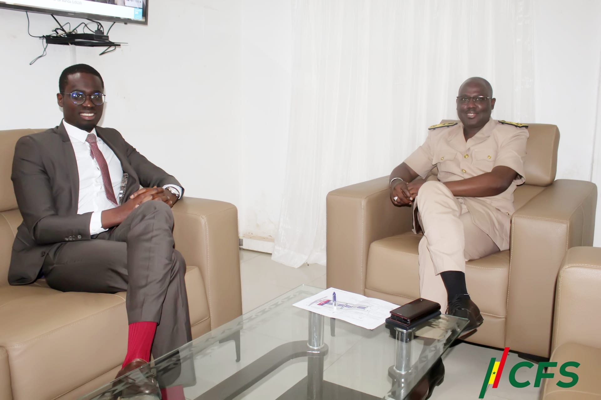Le Directeur des Chemins de fer du Sénégal Malick NDOYE en visite à Tamba et Kaffrine